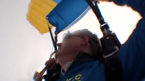 Paul Davis - 2nd Parachute Jump for Charity
