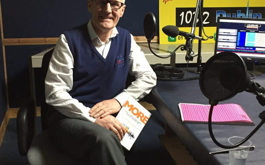 Paul Davis being interviewed by Don Harris, Dublin City FM